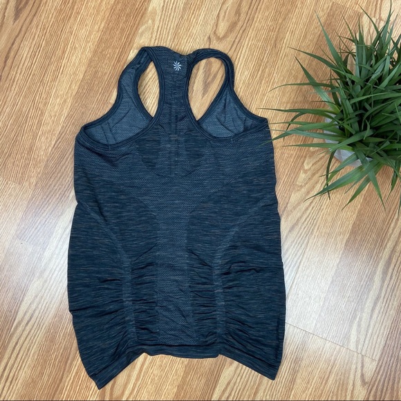 Athleta Black Fastest Track Racerback Tank Sz M - Picture 6 of 8